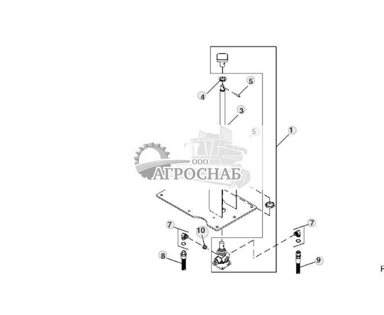 TRAILER AIR BRAKE CAB CONTROL (NORTH AMERICAN VERSION) ( - 025970) - ST395571 659.jpg